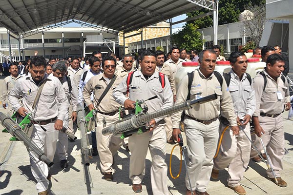 Gobierno estatal intensifica lucha contra Dengue, Zika y Chikungunya
