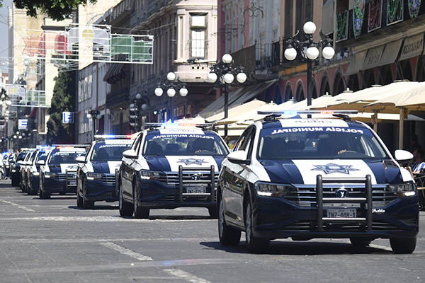 SSPTM se fortalece con más policías y patrullas