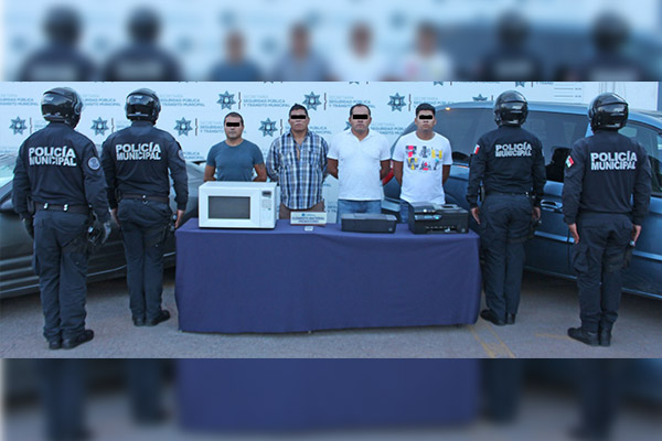Saqueaban domicilios particulares al poniente de la capital