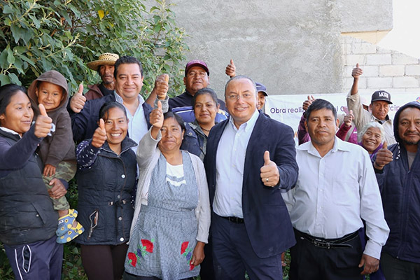 Inicia Guillermo Velázquez electrificación en San Pedro Benito Juárez