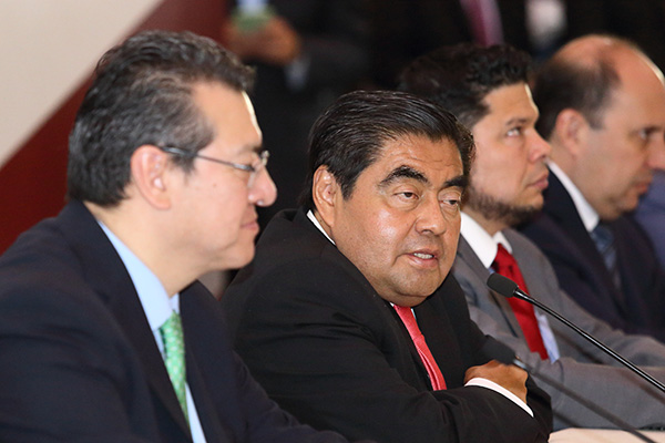 Respalda López Obrador estrategia de seguridad en Puebla: MBH