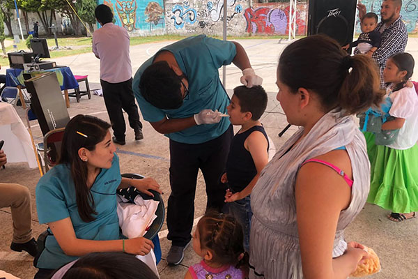 Emprenden jornadas de salud en Amozoc