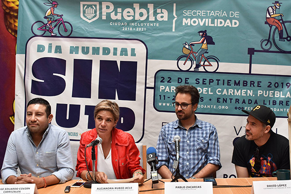 Con rodada y música, celebrarán el Día Mundial sin Auto