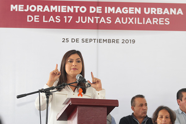 Entrega Rivera mejoramiento de imagen urbana de las 17 juntas auxiliares