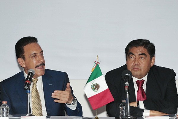 Puebla e Hidalgo se comprometen a combatir delincuencia