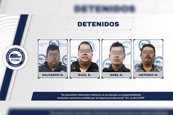 La Fiscalía investiga a tres policías de Huixcolotla por robo de vehículo