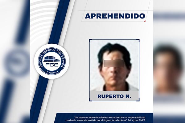 Aprehendido por homicidio en centro de rehabilitación de Quecholac
