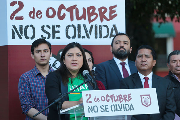 Ante las demandas de las movilizaciones resurgen los temores del poder: Claudia Rivera