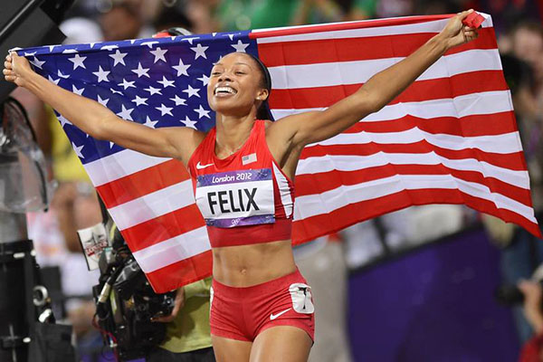 ¡El rey ha muerto, viva la reina! Allyson Felix rompe el récord de Usain Bolt