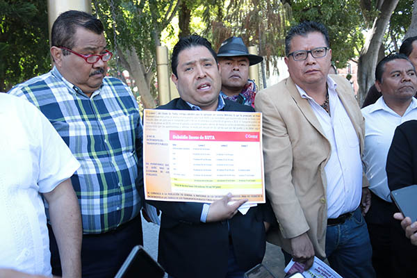 Grupos sociales anuncian movilizaciones, ante aumento al pasaje