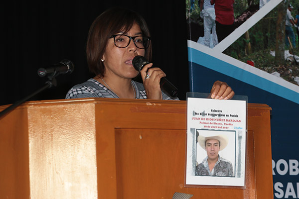 Puebla, sin sensibilidad ante desaparición de personas: madre afectada