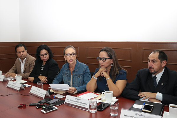 Regidores de Por Puebla al Frente dan calificación reprobatoria a la alcaldesa