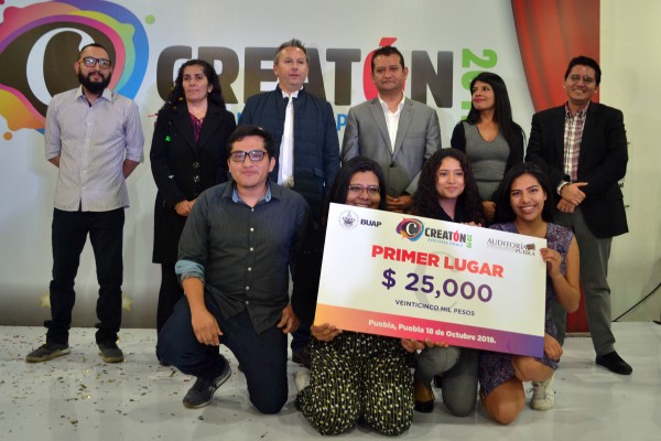 Arrasa BUAP en el Creatón 2019