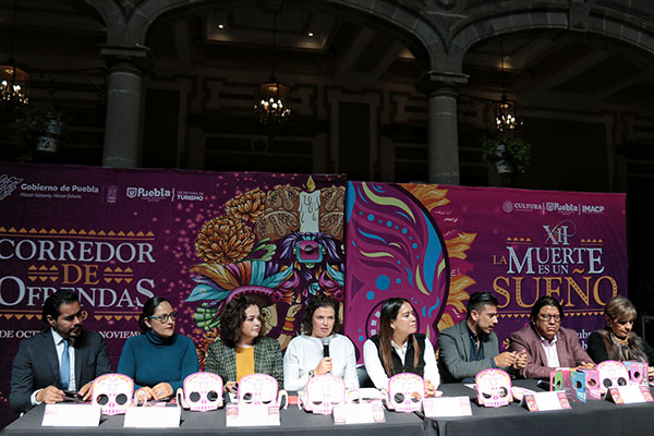 Listas las actividades para Día de Muertos en Puebla