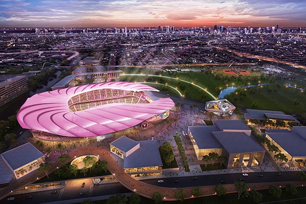 ¿Cómo es el estadio futurista que quiere construir el Inter Miami de Beckham?