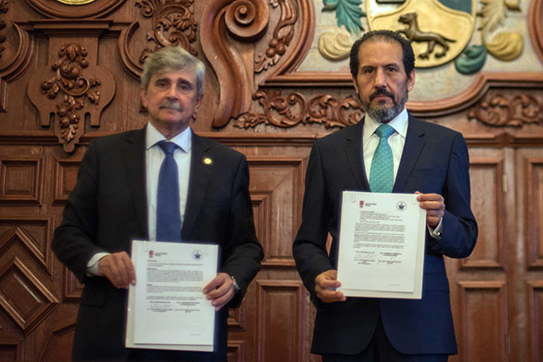 La BUAP firma convenio con Universidad de León, de España