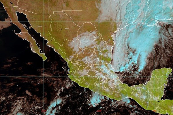 Se forma depresión tropical 17 en el Golfo de México