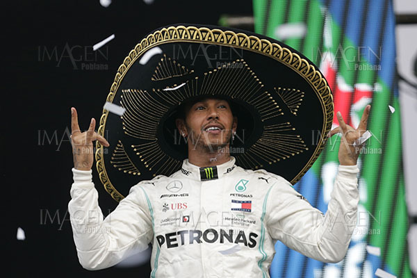 Lewis Hamilton conquista el Gran Premio de México
