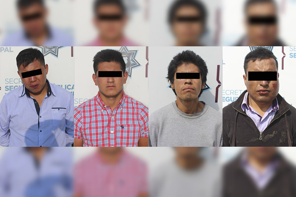 Tenían por “oficio” asaltar transeúntes