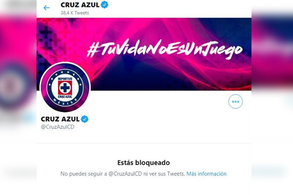 Cruz Azul se exhibe: bloquea a los que critican sus 22 años de mala racha