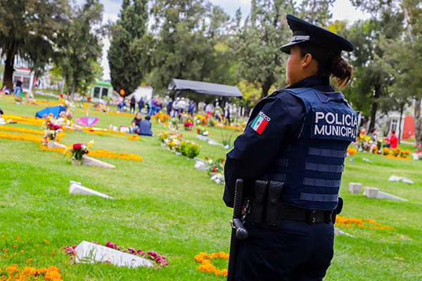 Reporta SSC saldo blanco durante festividades de Muertos