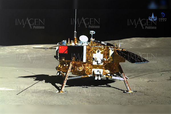 Explorador lunar chino viaja 318 metros en el lado lejano de la Luna