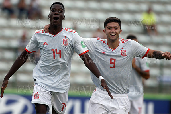 España, Argentina, Paraguay, Italia y México, a octavos en Mundial Sub-17