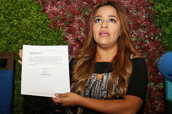 Hastiada del PRI, renuncia Xitlalic Ceja a la Secretaría General