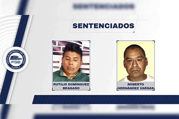 Sentencian a 20 años de prisión a dos homicidas