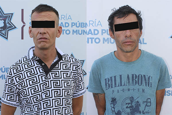 Detenidos tras cometer varios asaltos
