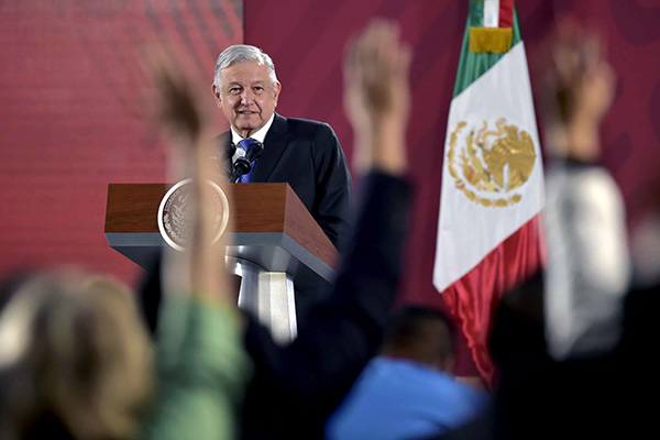 No se cambiará estrategia anticrimen, advierte AMLO