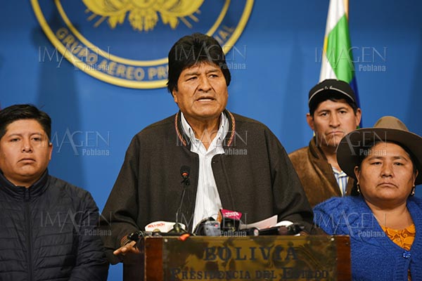 Evo Morales anuncia la convocatoria de nuevas elecciones en Bolivia