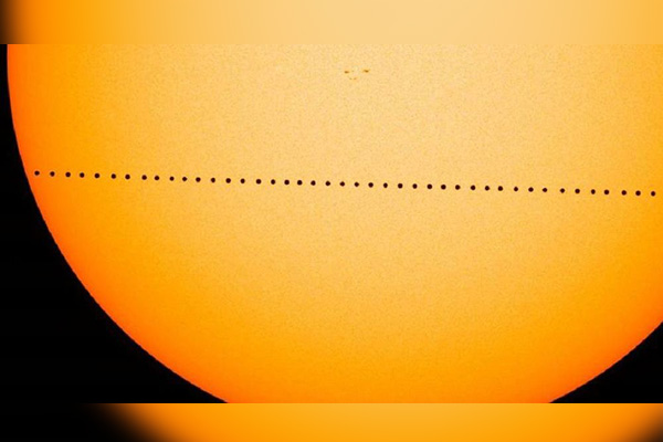 Cuándo y cómo ver Mercurio cruzando el disco solar