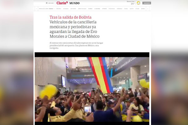 Medios confunden la llegada de Guillermo Ochoa con la de Evo Morales