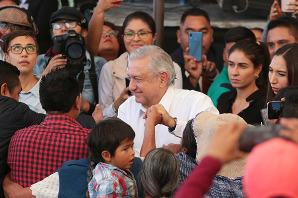 Canoa, pueblo de sangre caliente que confía en AMLO