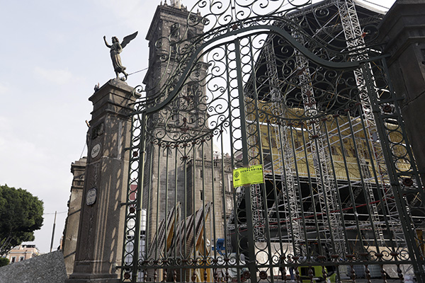 Capilla Sixtina y otras obras… cuando al INAH le da por “trabajar”