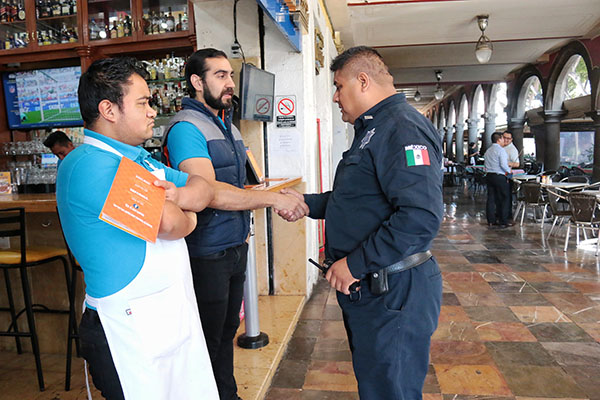 Avala líder de comerciantes el “Blindaje Centro Histórico 488”