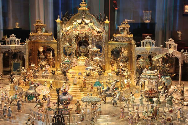 Roban tesoros de museo de Dresde en Alemania