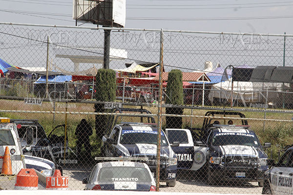 Despliegan operativo en el Complejo de Seguridad de Texmelucan
