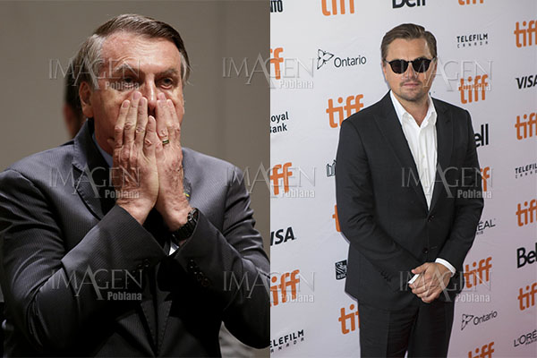 Bolsonaro acusa a Leonardo DiCaprio de pagar a ONGs para incendiar la Amazonía