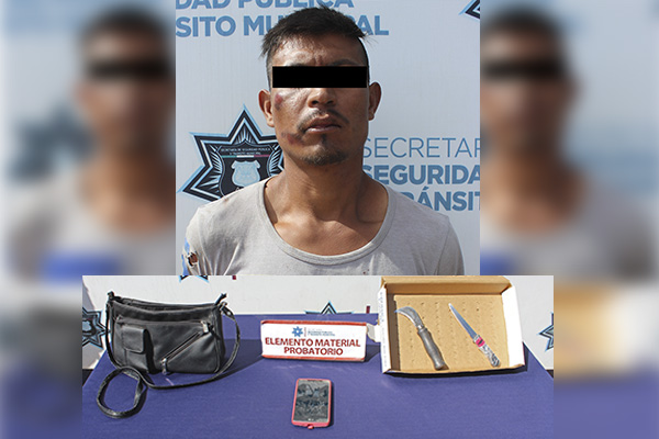 Detenidos dos asaltantes; uno es menor de 15 años