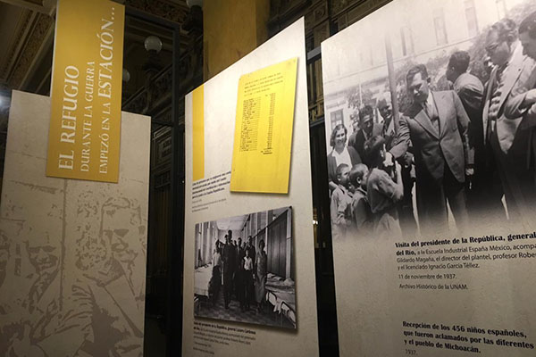 Conmemoran 80 años del exilio español con exposición “Travesía Ibérica. Destino México”