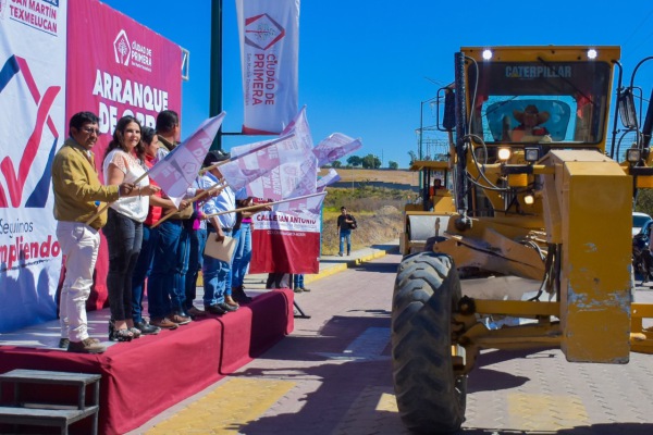 Gobierno de Texmelucan comienza dos nuevas obras de infraestructura