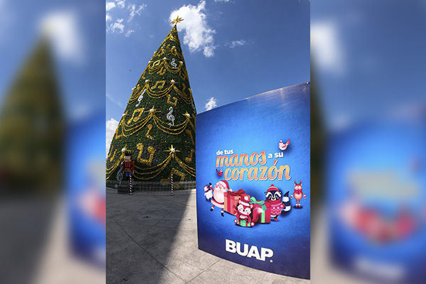 BUAP inicia colecta para compartir alegría en comunidades necesitadas