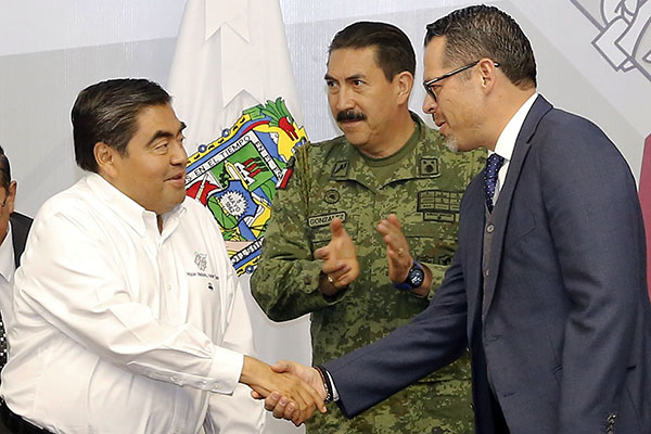 Recuperar la paz y la seguridad es prioritario: Miguel Barbosa