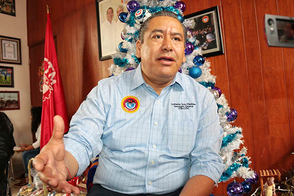 Aumento al salario, histórico para trabajadores: Leobardo Soto
