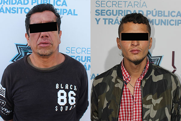 Tras las rejas, dos asaltantes de transeúntes