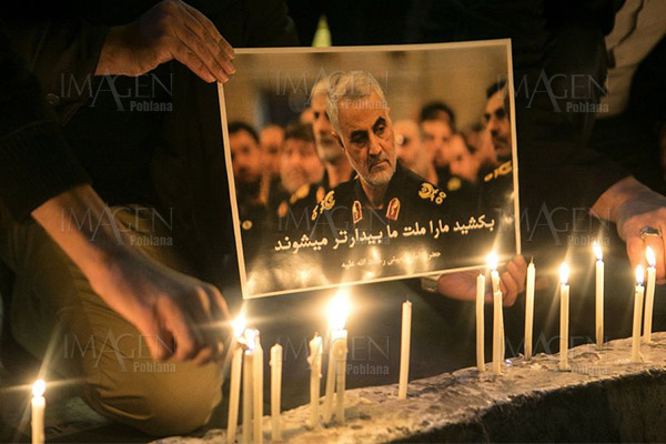Iraníes de luto por muerte del general Soleimani