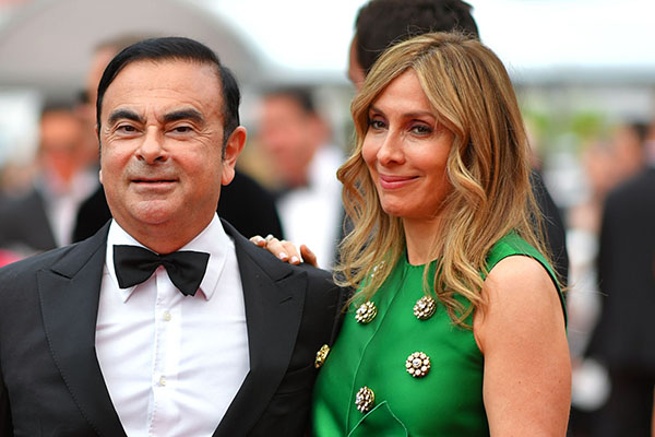 Fiscales de Tokio obtienen orden de arresto contra esposa de Ghosn