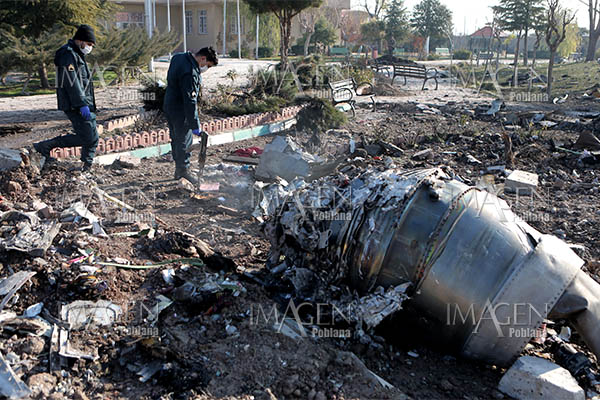 Todos los ocupantes del Boeing 737 ucraniano siniestrado en Teherán murieron